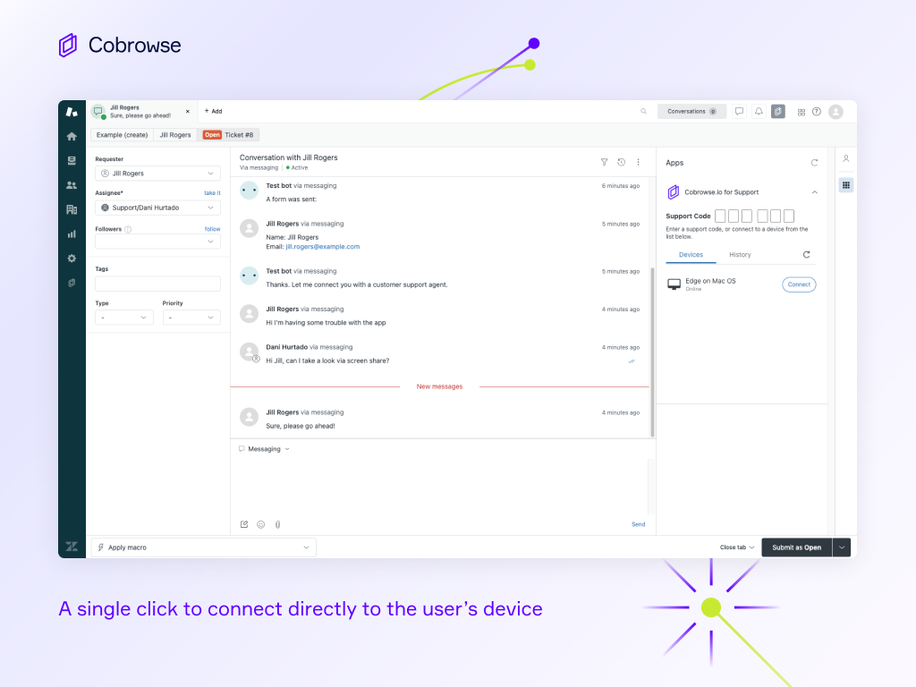 Cobrowse.io for Support screenshot 1